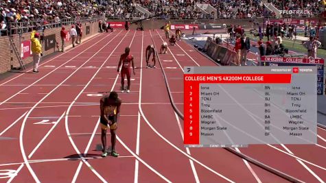 Men's 4x200m Relay College, Finals 1