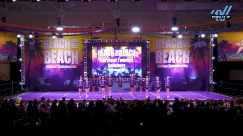 Maryland Twisters Salisbury - Glacier Girls [2024 L1 Junior - Small - A Day 2] 2024 ACDA Reach the Beach Cheer Grand Nationals