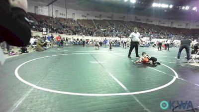 49 lbs Round Of 64 - Able Ridge, Sperry Wrestling Club vs Jonah Barker, Tecumseh Takedown Club