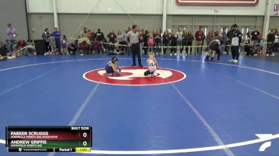 49 lbs Cons. Round 2 - Parker Scruggs, Guerrilla Wrestling Associatio vs Andrew Griffis, Smithfield Wrestling