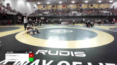 150 lbs Round Of 16 - Ronnie Christolin, Green Farms Academy vs John Jurkovic, Gilman School