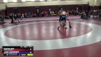 14U-4 lbs Round 2 - Hunter Reid, Prairie Du Chien vs Jared Glendening, Big Game Wrestling Club