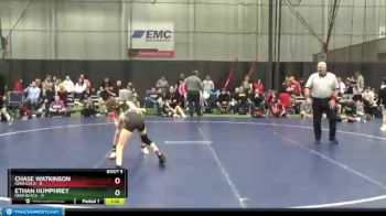 75 lbs Semis & 1st Wrestleback (8 Team) - Ethan Humphrey, Iowa Black vs Chase Watkinson, Iowa Gold