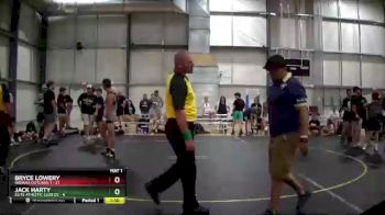 155 lbs Finals (8 Team) - Bryce Lowery, Indiana Outlaws 1 vs Jack Harty, Elite Athletic Club DZ