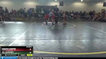 71 lbs Round 2 (8 Team) - Dakota Harmer, Team Michigan Blue vs Bo Courtney, Oklahoma Outlaws GR Red