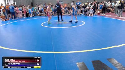 86 lbs Cons. Semi - Joel Vela, Askeo International Mat Club vs Otto Huffman, COWA