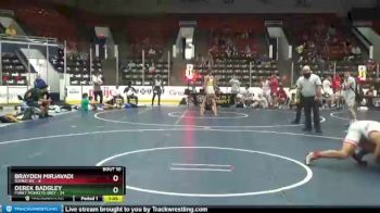 180 lbs Round 4 (6 Team) - Brayden Mirjavadi, Romeo WC vs Derek Badgley, Funky Monkeys Grey