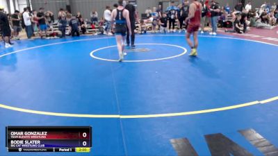 120 lbs Semifinal - Omar Gonzalez, Team Elevate Wrestling vs Bodie Slater, Big Cat Wrestling Club