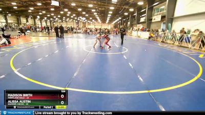 104 lbs Rd# 7- 9:00am Saturday - Madison Birth, Maryland Gold vs Alissa Austin, Hammer Chicks