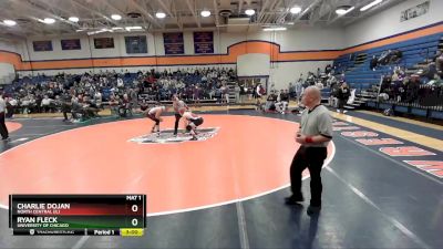 149 lbs 3rd Place Match - Ryan Fleck, University Of Chicago vs Charlie Dojan, North Central (IL)