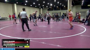 170 lbs Round 5 (6 Team) - Peyton Gamble, Alabama Elite Gold vs Lukas Volkmer, Team Palmetto