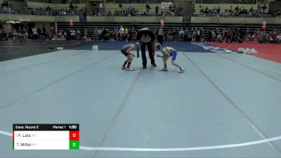 70 lbs Cons. Round 2 - Finnley Leis, West Salem-Bangor vs Theron Miller, Mauston TALONS