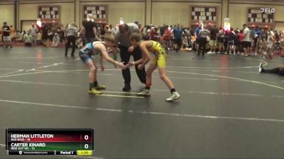 101 lbs Round 3 (6 Team) - Herman Littleton, Bad Bass vs Carter Kinard, Ride Out WC