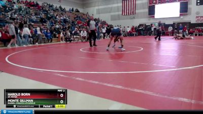 152 lbs Quarterfinal - Monte Gillman, Dassel-Cokato-Litchfield vs Harold Born, St. Peter