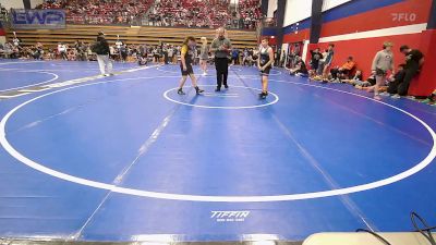 120 lbs Consi Of 4 - Jax Reeves, Checotah Matcats vs Easton Tinsley, Bristow Youth Wrestling