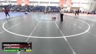 149 lbs Cons. Round 2 - Michael Rosenblum, St. John Fisher vs Jackson Vermeulen, RIT