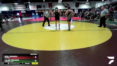 138 lbs Semifinal - Axel Esparza, Lakeside vs Caleb Penagos, Murrieta Mesa