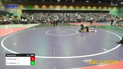 152 lbs Round Of 64 - Joseph Downing, Salem Elite Mat Club vs Kalab Hammer, Lakeland Wrestling