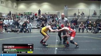 102 lbs Semis (4 Team) - Lyle O`Boyle, Lowell WC Red vs Wesley Honiss, South Lyon Matcats