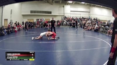 125 lbs Semis & 1st Wrestleback (8 Team) - Kylan Ooton, Oklahoma Elite vs Owen Henriksen, Iowa USA Red