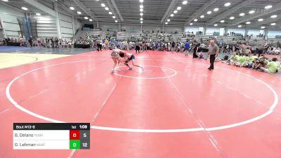 126 lbs Rr Rnd 3 - Brenyn Delano, Team Nebraska Blue vs Owen Lehman, What's Poppin? Blue