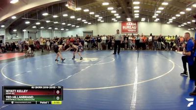 70 lbs Cons. Round 4 - Ted Hillanbrand, Smithfield Youth Wrestling vs Wyatt Kelley, Nova WC