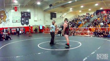 220 lbs 1st Place Match - Nicholas Sahakian, St John Bosco vs Luke Webb, JSerra