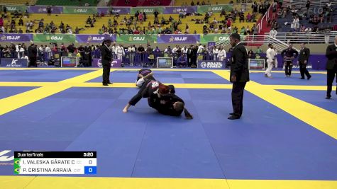 IVANIA VALESKA GÁRATE CARUNCHO vs PAULA CRISTINA ARRAIAS GONÇALVES 2024 Brasileiro Jiu-Jitsu IBJJF