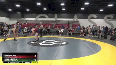 139 lbs Round 1 (8 Team) - Mihai Necula, Minions Black (GA) vs Drew Moro, CP Wrestling Academy