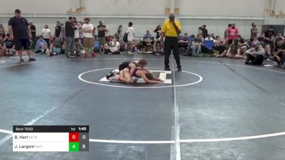 80 lbs Pools - Brennan Hart, Metro All-Stars vs Jace Largent, Dayton Bandits - Gray