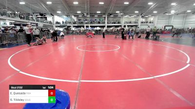 77 lbs Round Of 16 - Elijah Quesada, Fisheye WC vs Sonny Tildsley, Doughboys WC