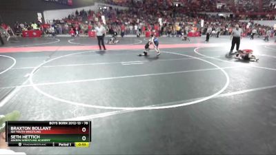 78 lbs Cons. Round 2 - Seth Hettich, Askren Wrestling Academy vs Braxton Bollant, IGH Youth Wrestling