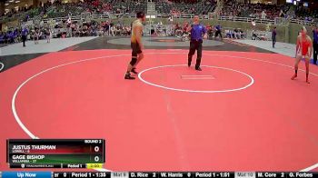 154 lbs Round 2 (4 Team) - Gage Bishop, Willamina vs Justus Thurman, Lowell