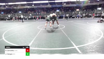 288 lbs Consolation - Roger Gonzalez, Cheatham County Wrestlng Club vs Jose Vargas, Emporia Wrestling Club