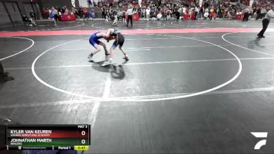 88 lbs Champ. Round 2 - Kyler Van Keuren, Askren Wrestling Academy vs Johnathan Marth, Ringers