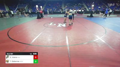 215 lbs Round Of 32 - Evan Vieira, Foxborough vs Thomas Osborne, Andover