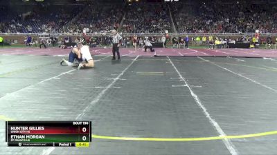 D4-285 lbs Cons. Round 1 - Hunter Gillies, Union City HS vs Ethan Morgan, St Francis HS