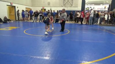 121 lbs Consi Of 16 #1 - Collin O'Rourke, Erie Prep vs Travis Huya, Saegertown