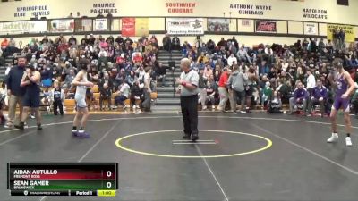 106 lbs Cons. Round 2 - Sean Gamer, Brunswick vs Aidan Autullo, Fremont Ross