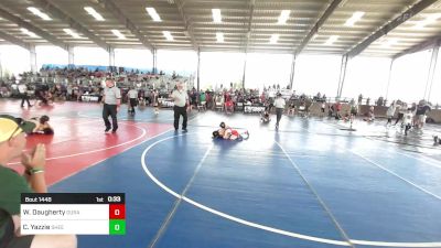 62 lbs Quarterfinal - Wyatt Daugherty, Duran vs Checotah Yazzie, Sheepcamp Wrestling