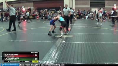 92 lbs Round 2 - Ladson Fraser, Jet Wrestling Club vs Porter Adams, St Paris Graham