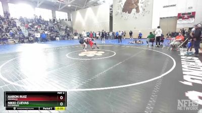 122 Boys Cons. Round 3 - Nikki Cuevas, Escondido vs Aaron Ruiz, Valhalla