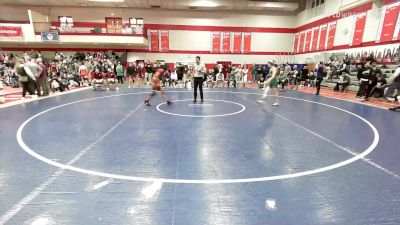 120 lbs Consi Of 8 #1 - Vehnil Rangaraman, Sharon vs Tanner Kamuda, Pentucket