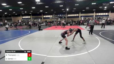 102 lbs Consi Of 16 #1 - Bryce Thompson, Threshold WC vs Gavin Gamez, Diablo Grande WC