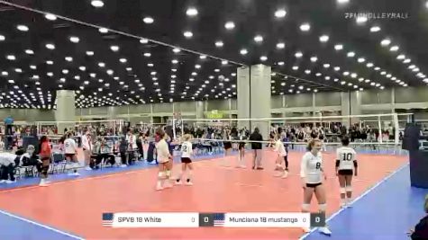 SPVB 18 White vs Munciana 18 mustangs - 2022 JVA World Challenge presented by Nike - Expo Only