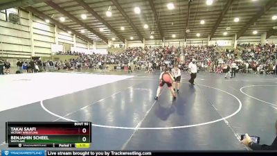 105+ Quarterfinal - Benjamin Scheel, Westlake vs Takai Saafi, Victory Wrestling