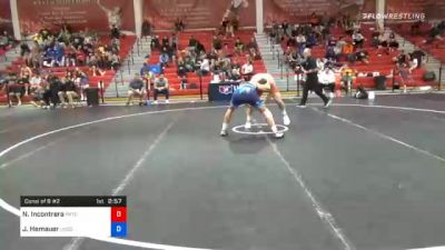 79 kg Consolation - Nick Incontrera, Pennsylvania RTC vs Jackson Hemauer, Northern Colorado Wrestling Club