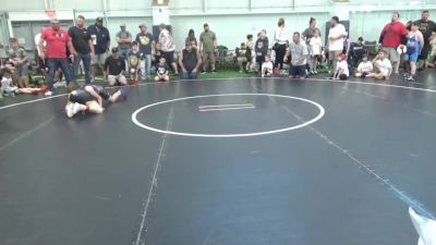 92 lbs Round 1 - Noah Vaughn, 84 Athletes (VA) vs Eli Brown, West Virginia Wild