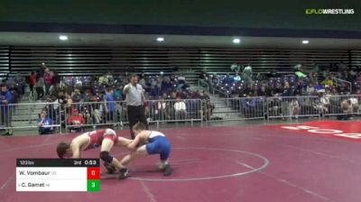 120 lbs Round Of 32 - Will Vombaur, Co vs Corey Gamet, Mi