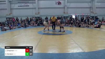 240 lbs Pools - Jenna Chapman, Phoenix W.C. vs Deionna Borders, NE United (OH)